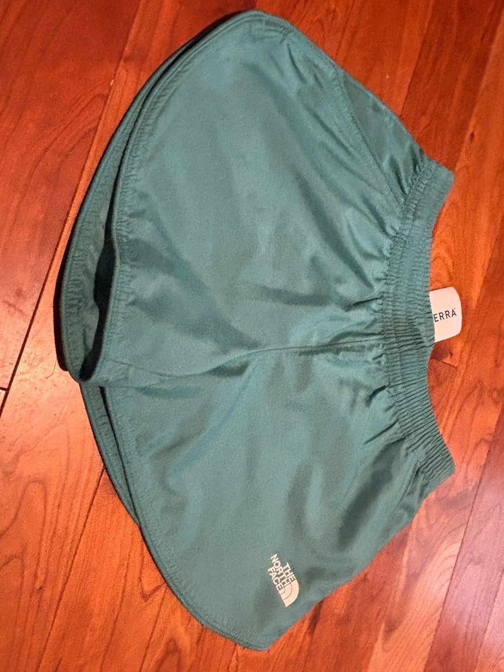 The North Face Teal Green Girls Active Shorts